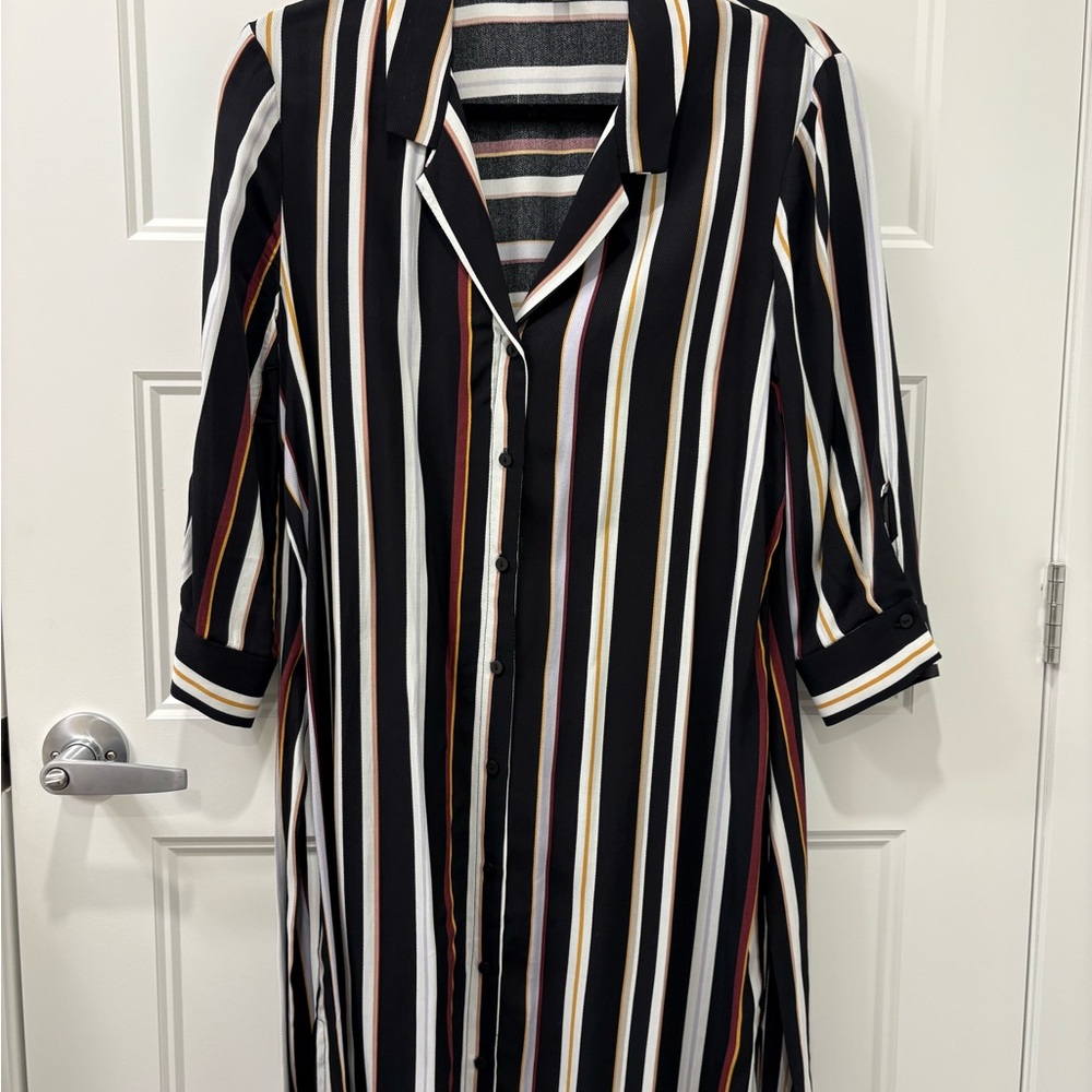 Dynamite Multicolor Striped Dress
